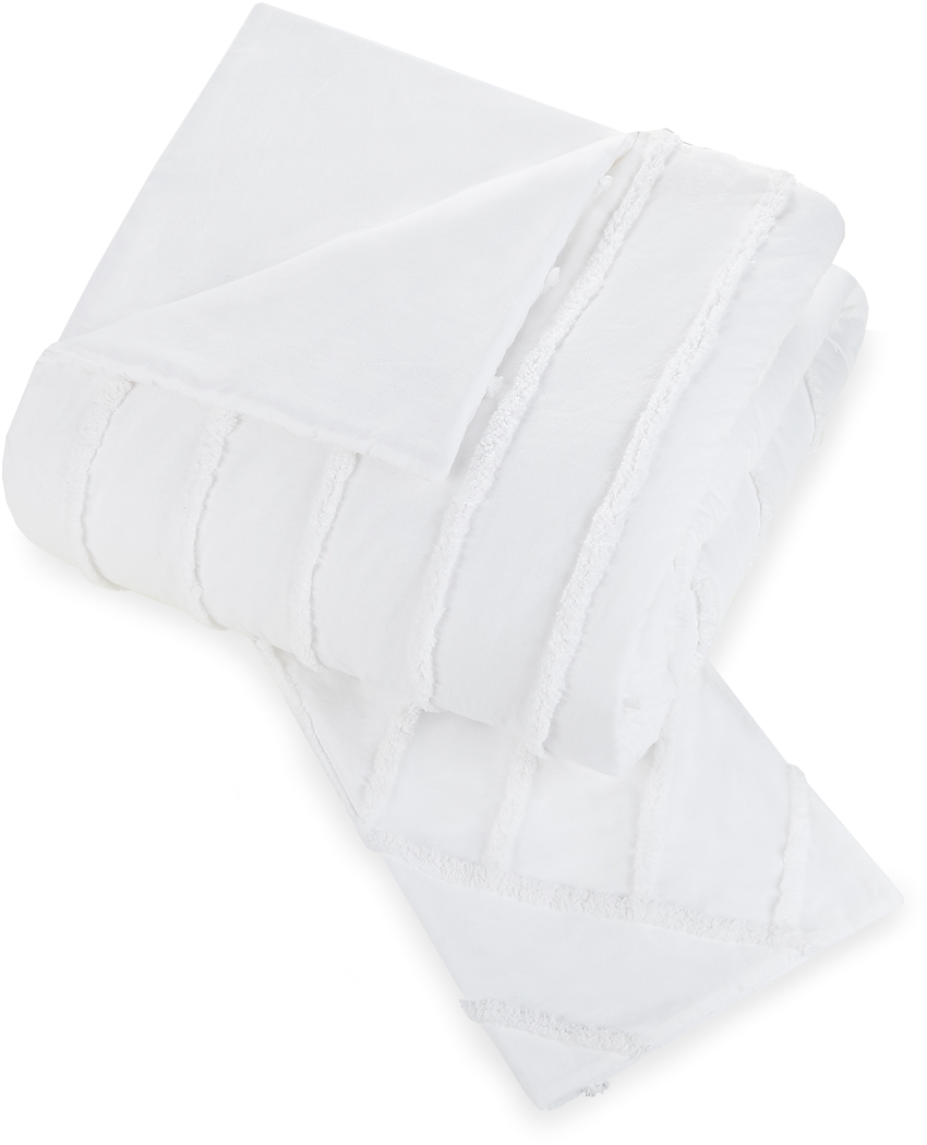 Winthorne White King 3 Pc Comforter Set - Thumbnail - Image 5