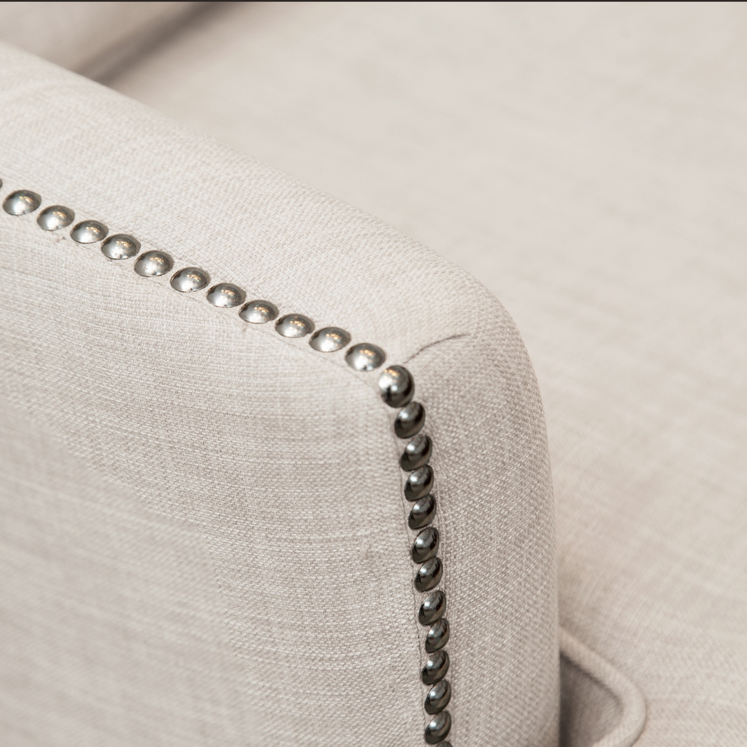 Wintley Beige Accent Chair - Thumbnail - Image 4