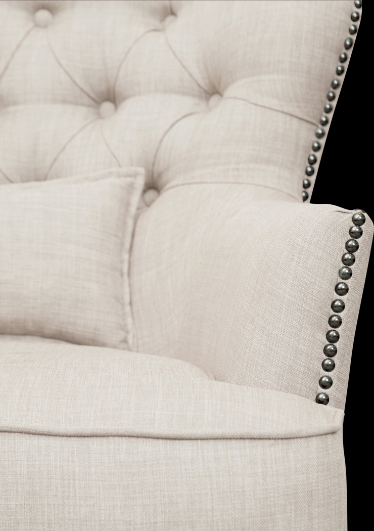 Wintley Beige Accent Chair - Thumbnail - Image 5