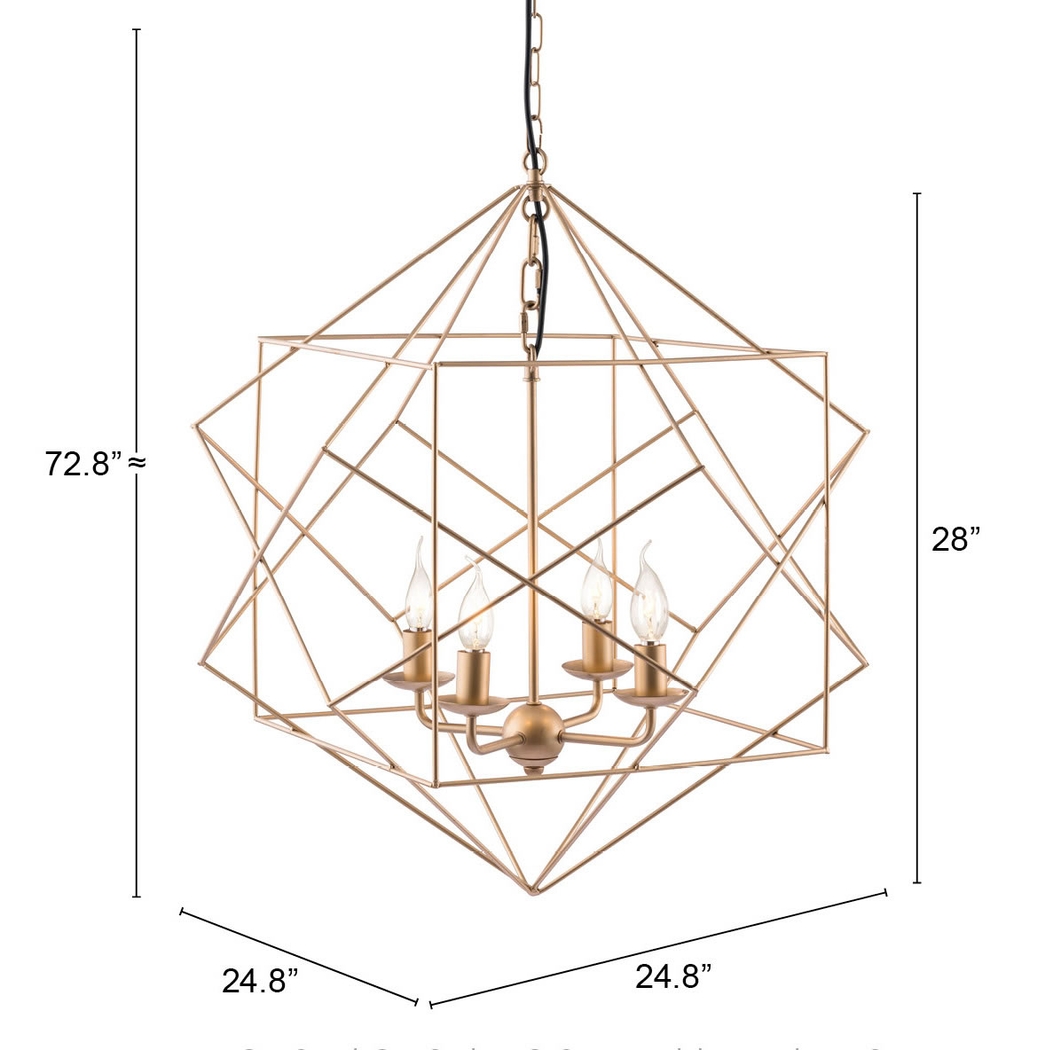 Winwood Lane Gold Chandelier - Thumbnail - Image 6