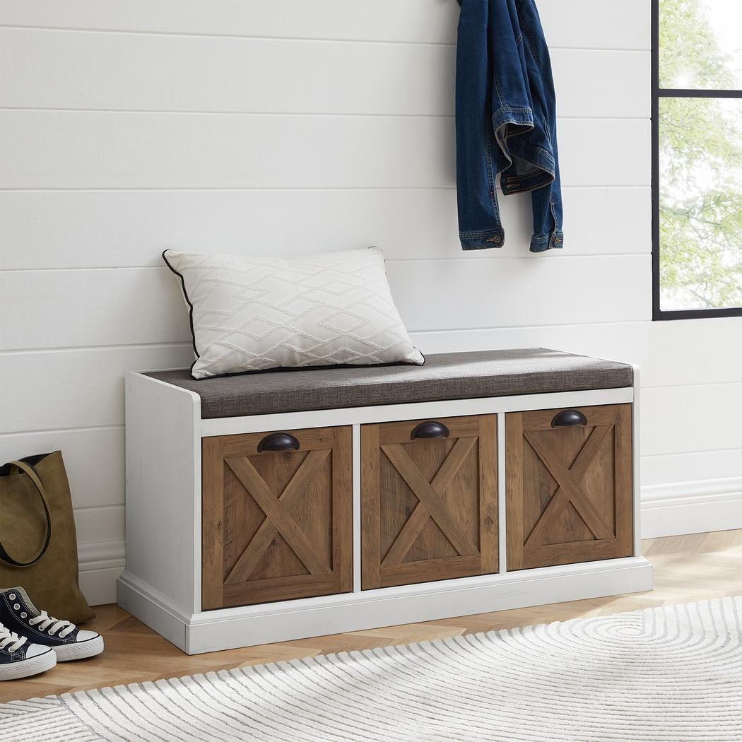 Winyah Barnwood Accent Bench - Thumbnail - Image 4