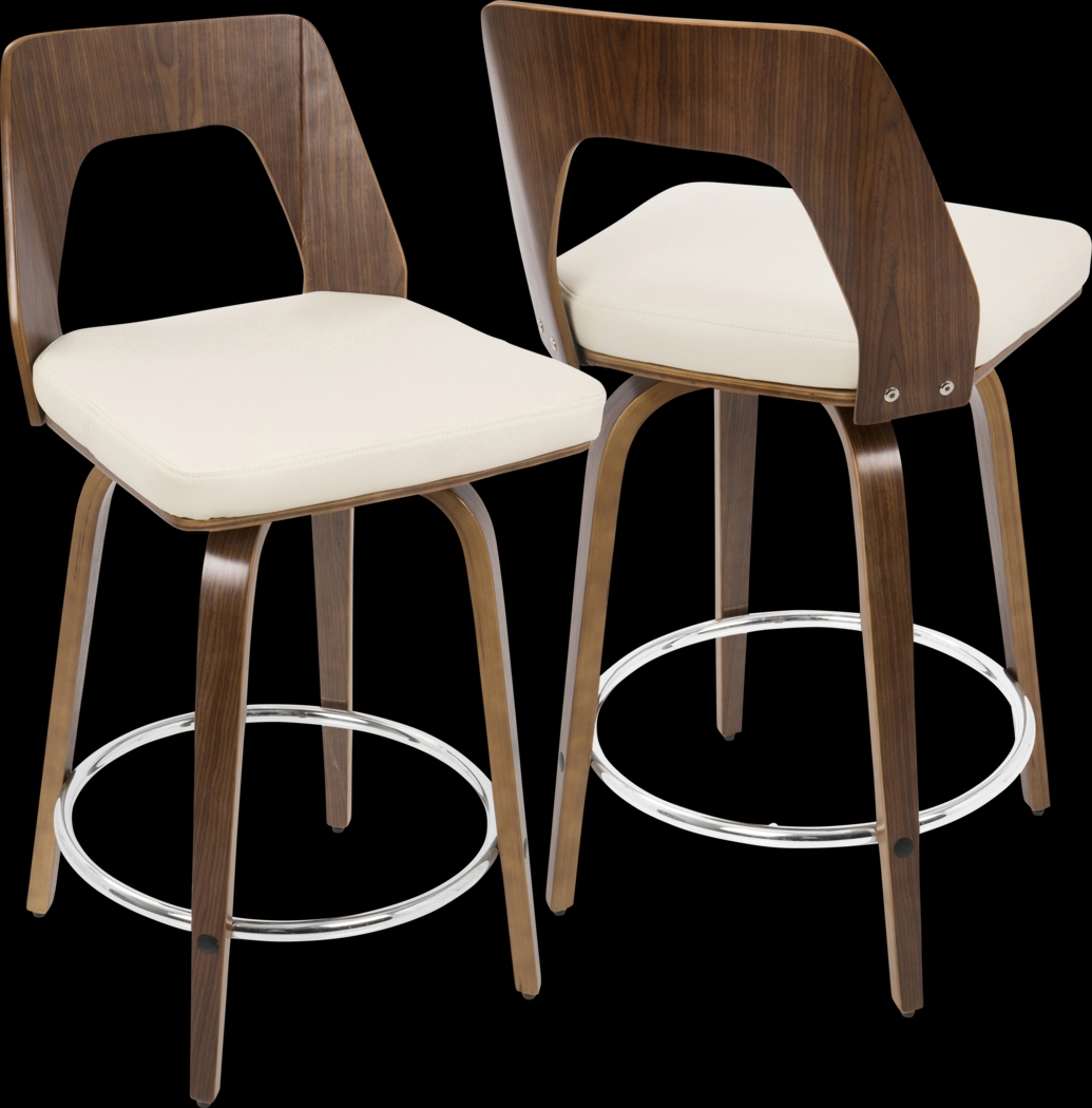 Winzenburg Cream Counter Height Stool, Set of 2 - Thumbnail - Image 13