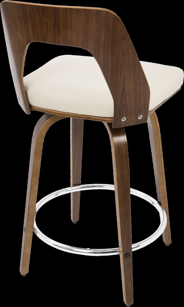 Winzenburg Cream Counter Height Stool, Set of 2 - Thumbnail - Image 7