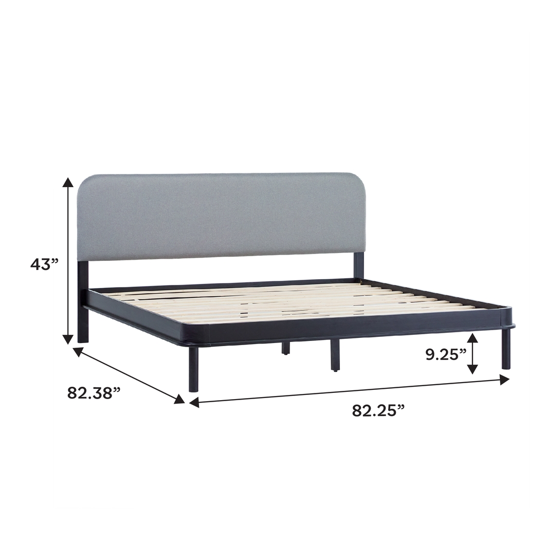 Wirthlin Black King Bed - Thumbnail - Image 6