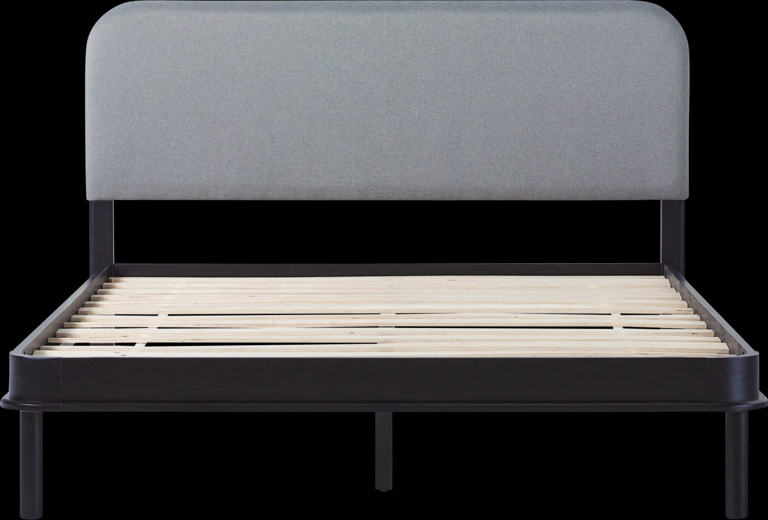 Wirthlin Black Queen Bed - Thumbnail - Image 4