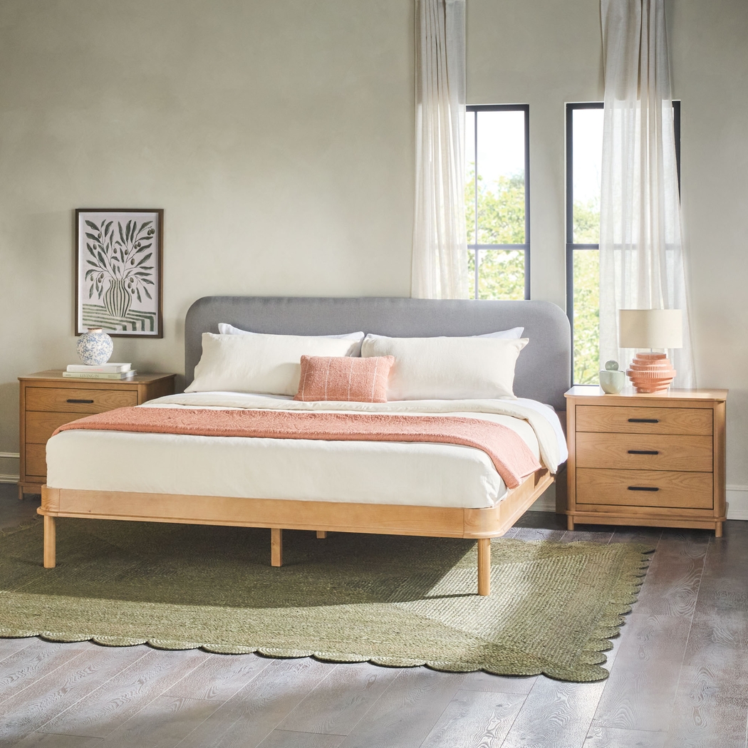 Wirthlin Oak King Bed - Thumbnail - Image 2