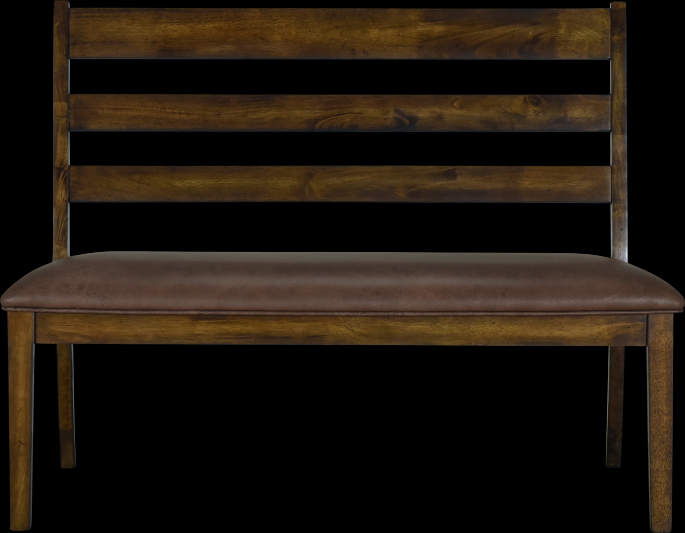 Wisecarver Brown Settee - Thumbnail - Image 5