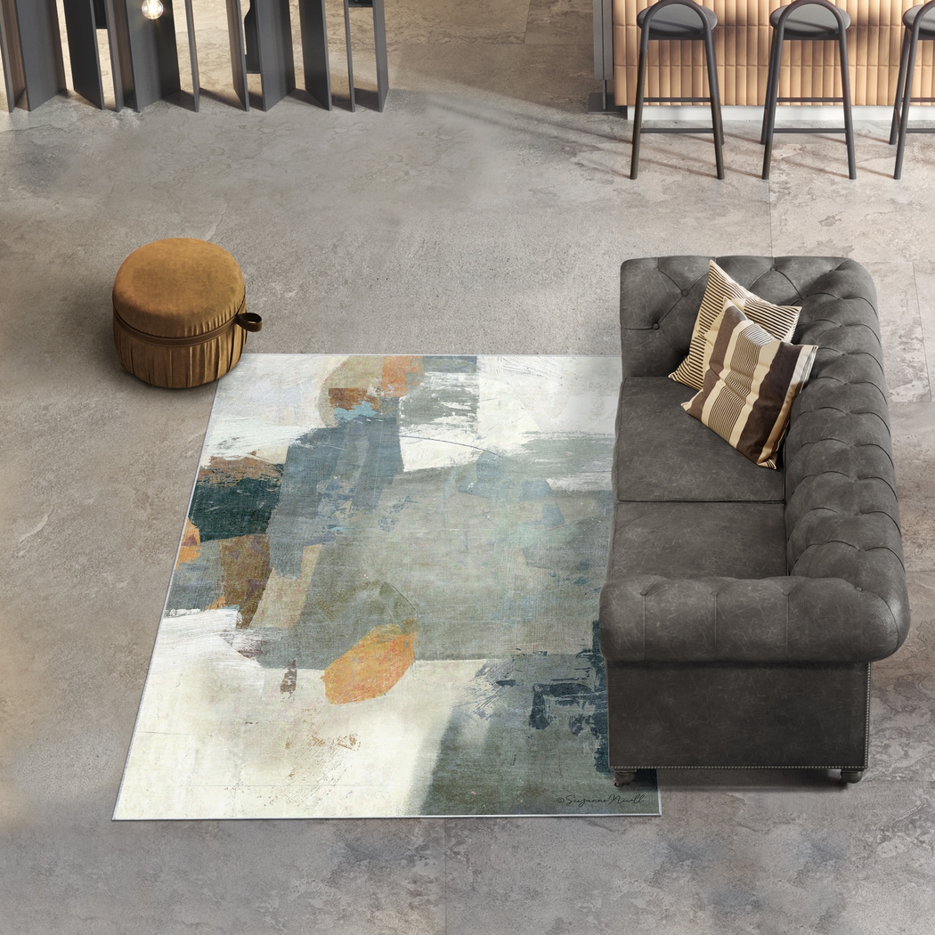 Wisereaver Gray 5' x 7'7 Rug - Thumbnail - Image 2