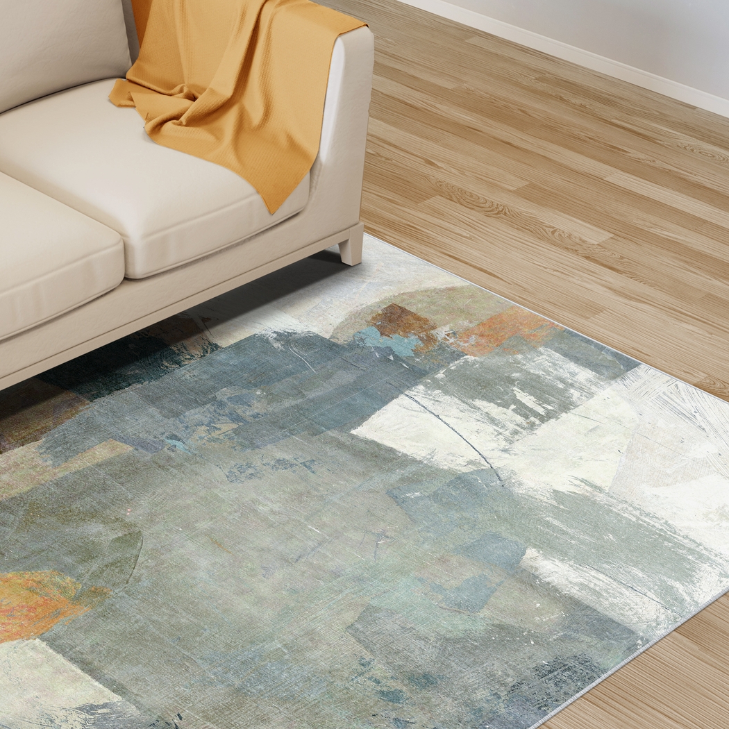 Wisereaver Gray 5' x 7'7 Rug - Thumbnail - Image 3