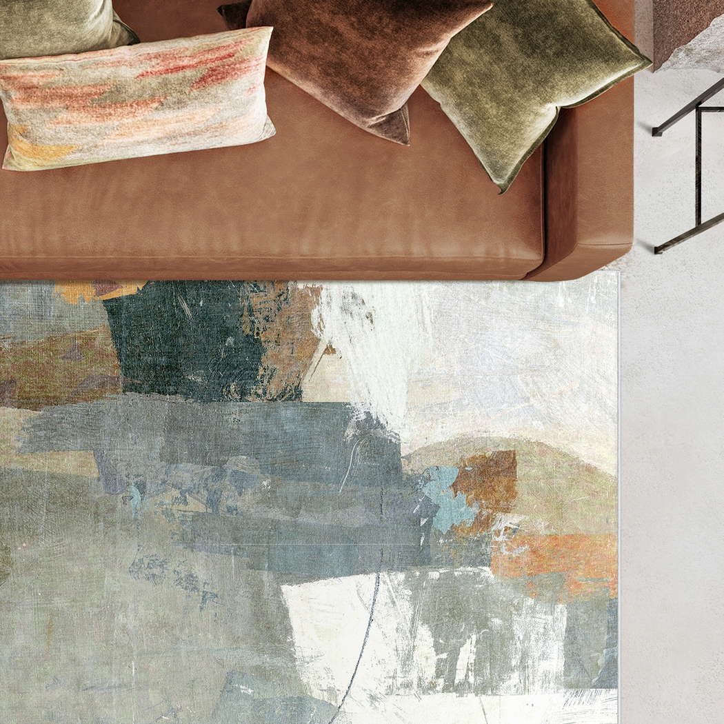 Wisereaver Gray 7'7 x 10'5 Rug - Thumbnail - Image 3