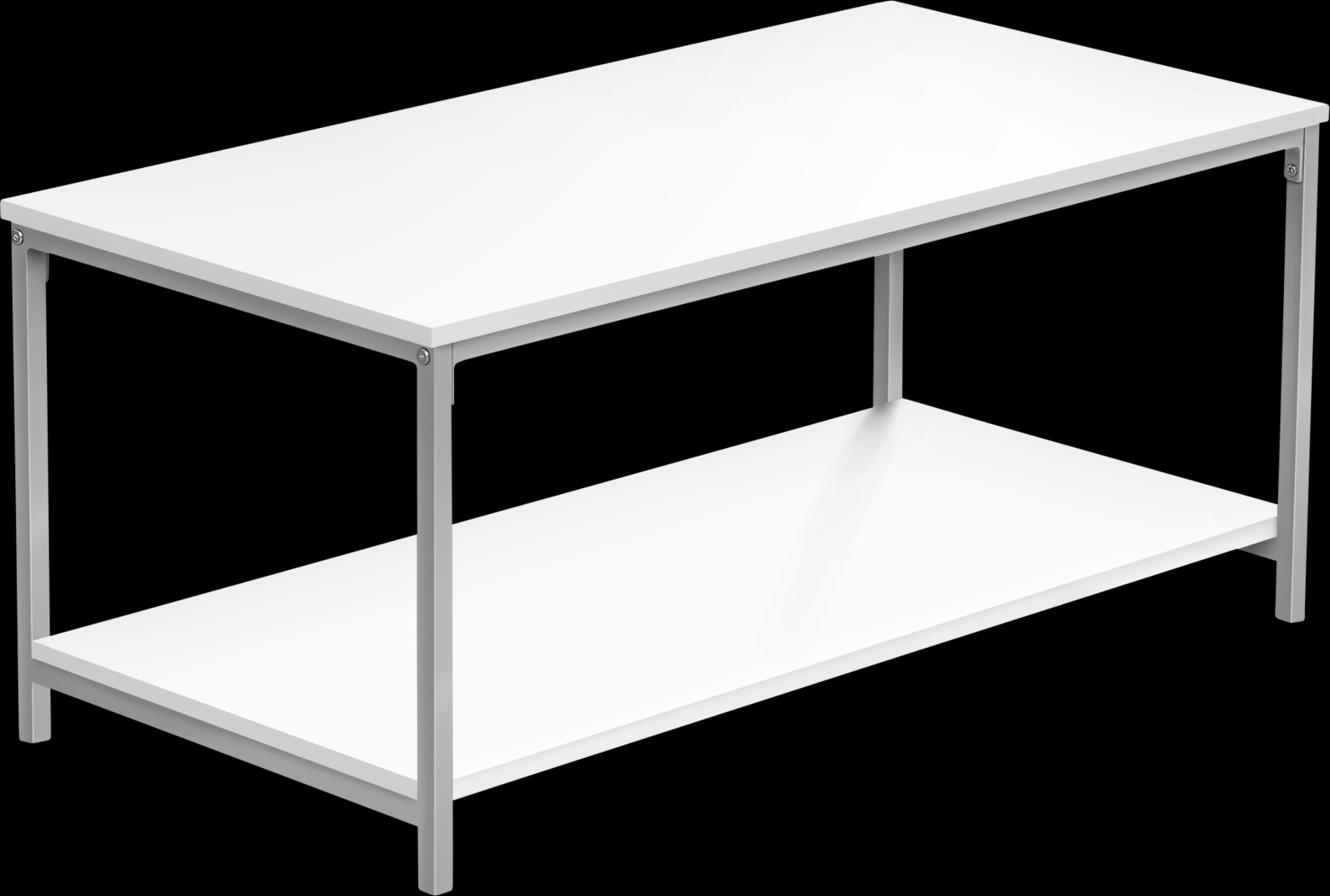 Wishart White Cocktail Table - Thumbnail - Image 1