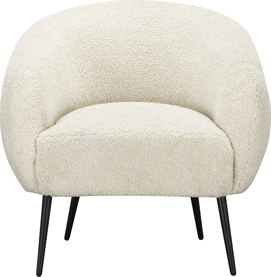 Wishmoore White Accent Chair - Thumbnail - Image 3