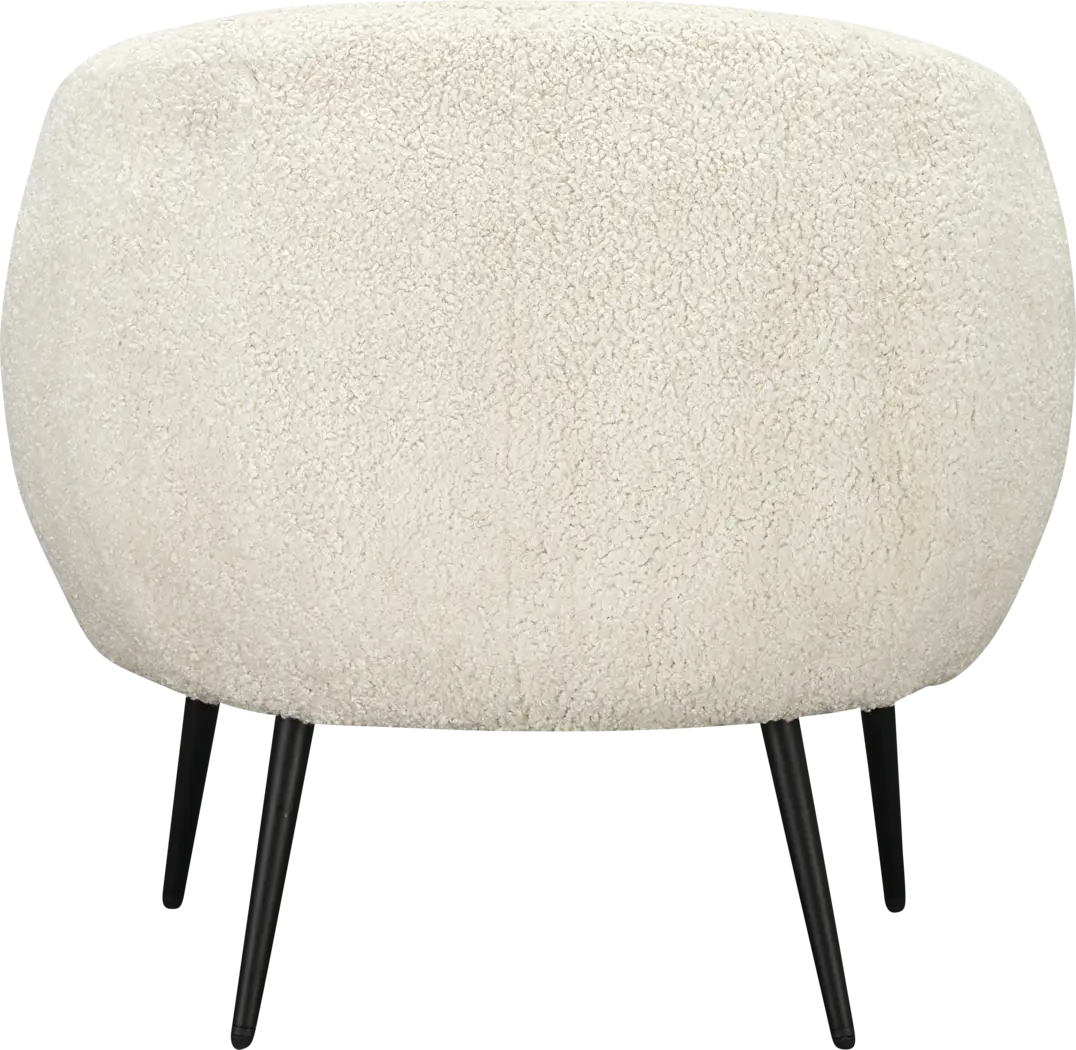Wishmoore White Accent Chair - Thumbnail - Image 4