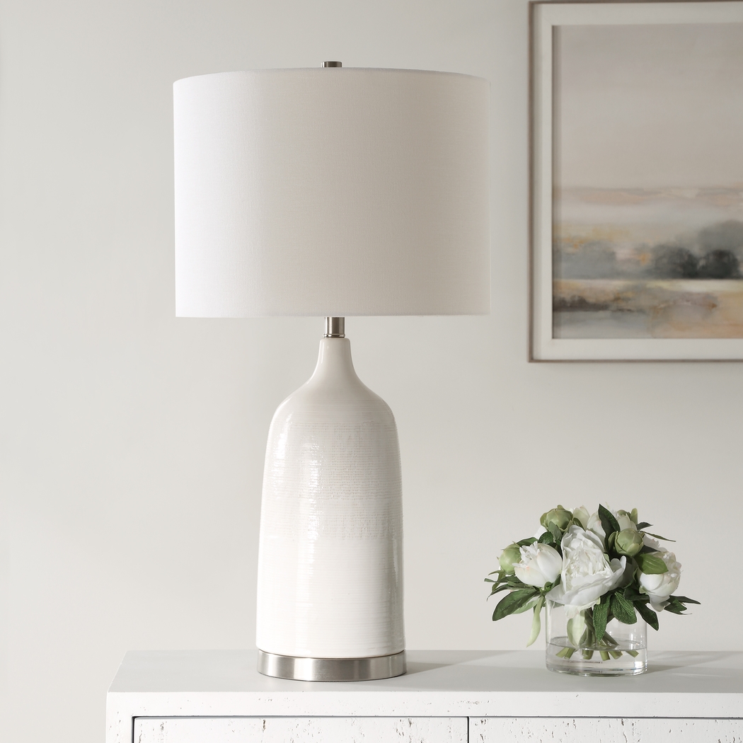 Wisteria Grove White Lamp - Thumbnail - Image 2