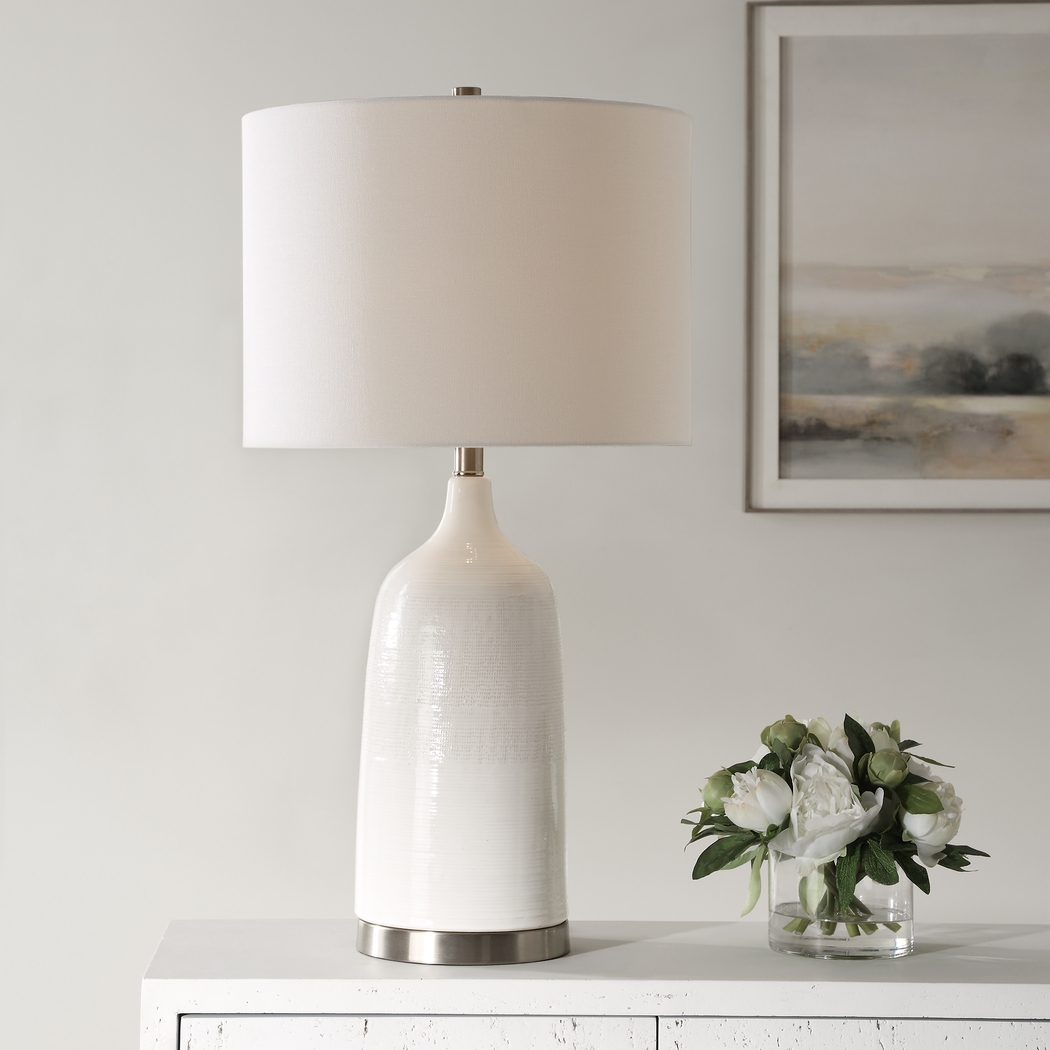 Wisteria Grove White Lamp - Thumbnail - Image 3