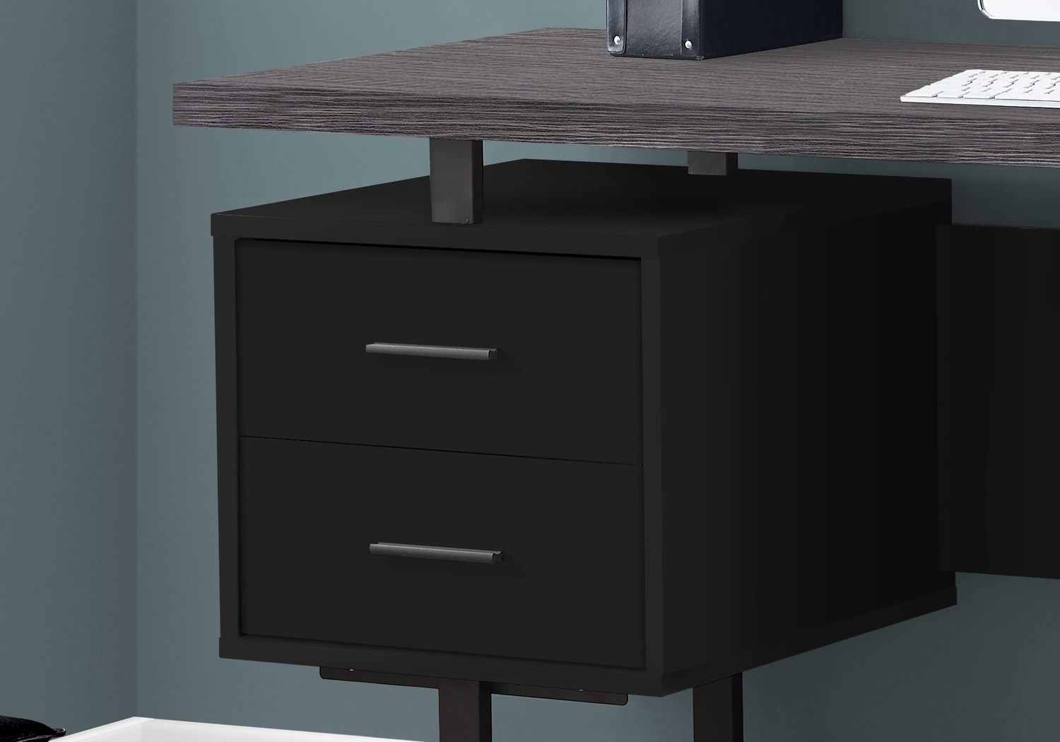 Wisterwood Black Desk - Thumbnail - Image 3