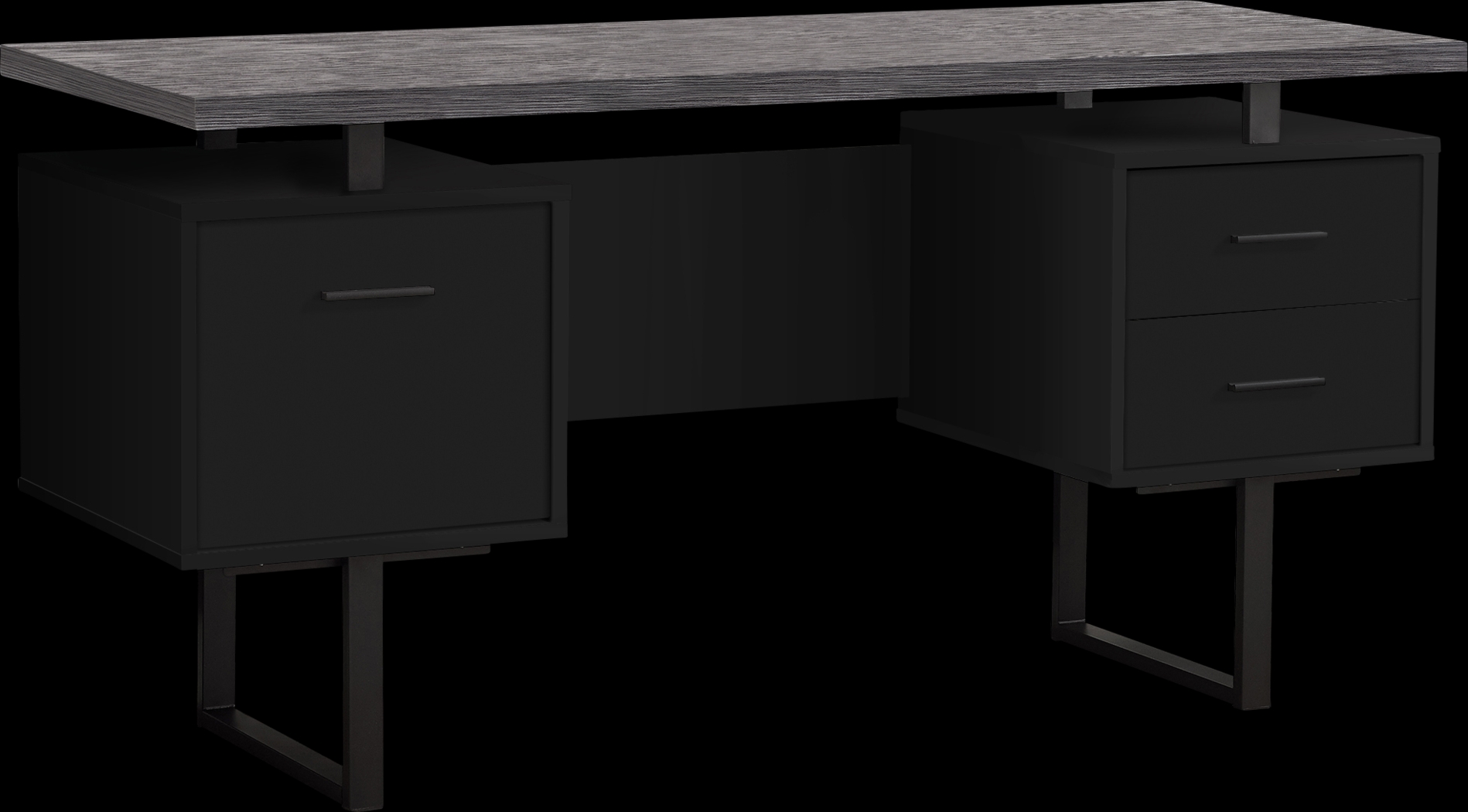 Wisterwood Black Desk - Thumbnail - Image 1