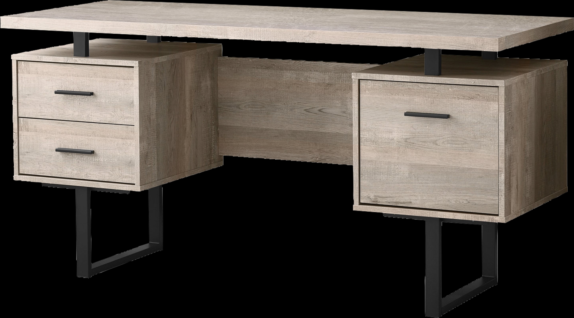 Wisterwood Taupe Desk - Thumbnail - Image 1
