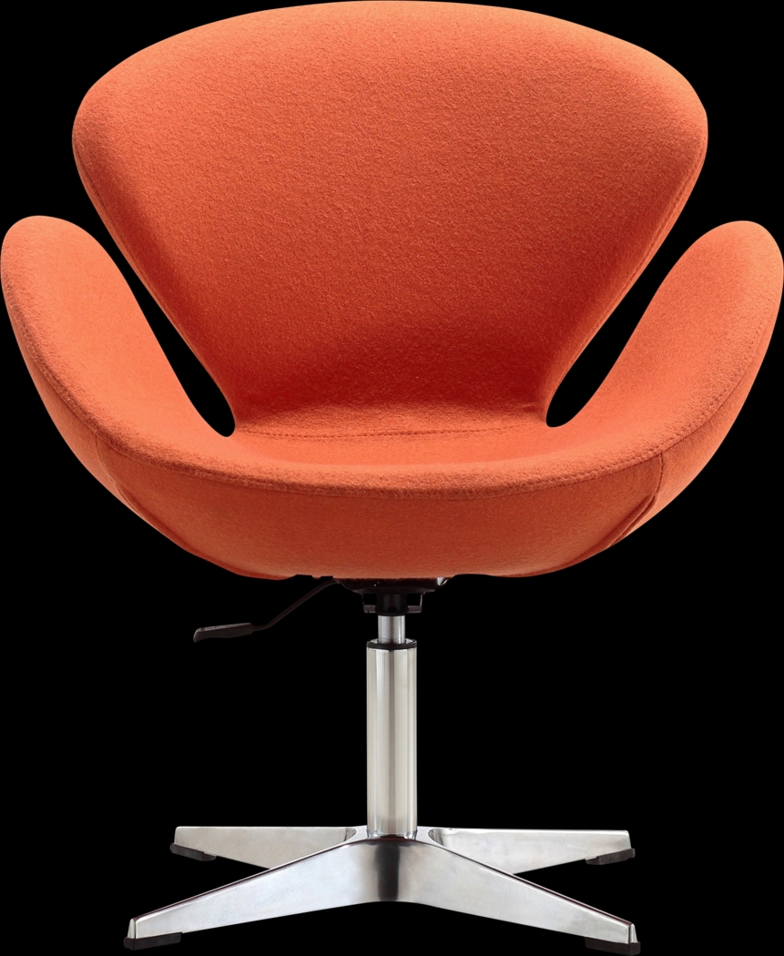 Witchazel Orange Accent Chair - Thumbnail - Image 1