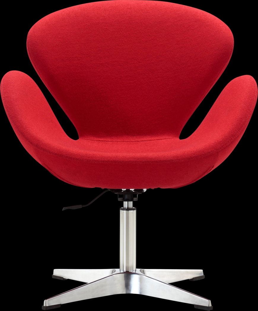 Witchazel Red Accent Chair - Thumbnail - Image 3