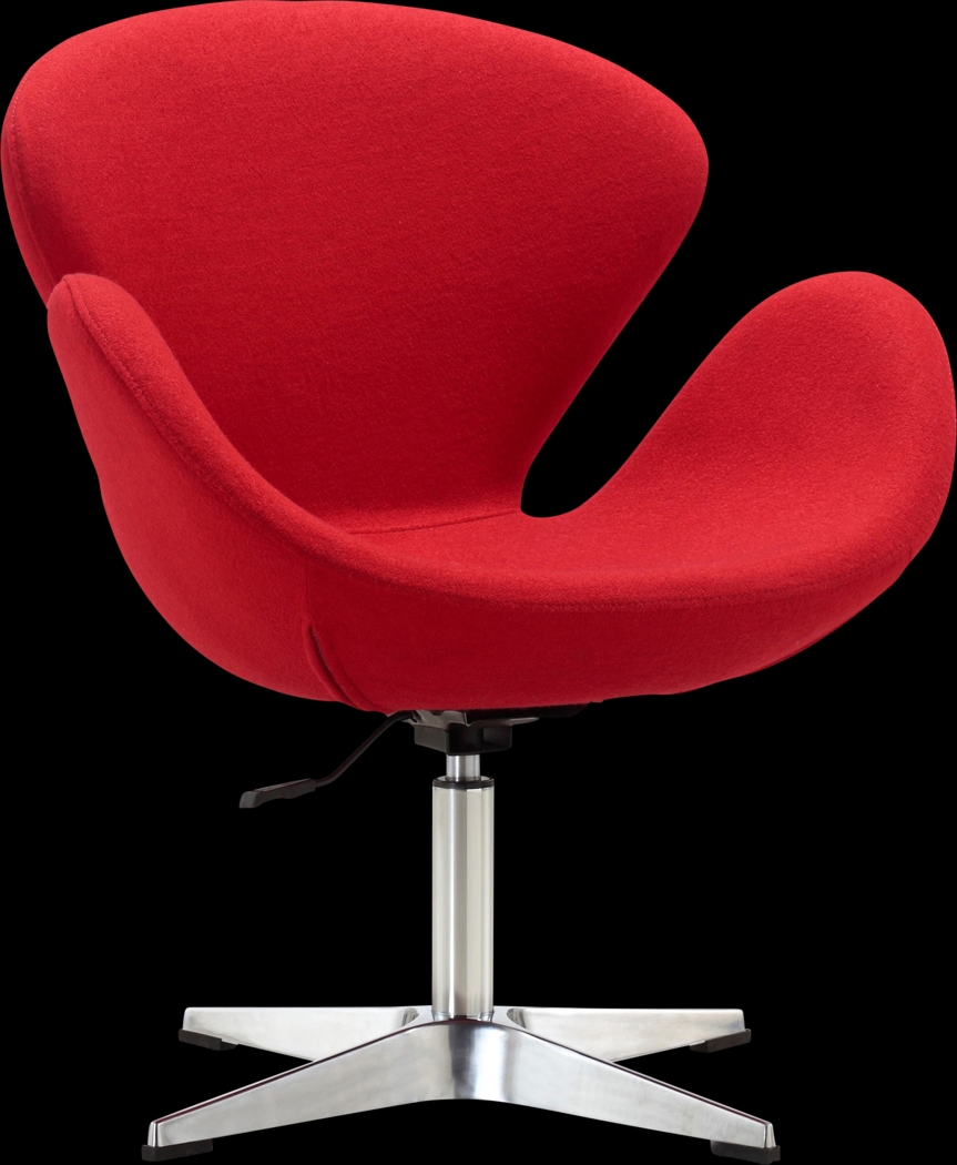 Witchazel Red Accent Chair - Thumbnail - Image 1