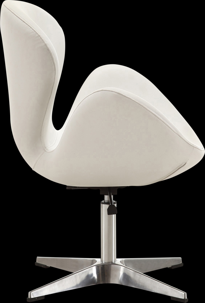 Witchazel White Accent Chair - Thumbnail - Image 4