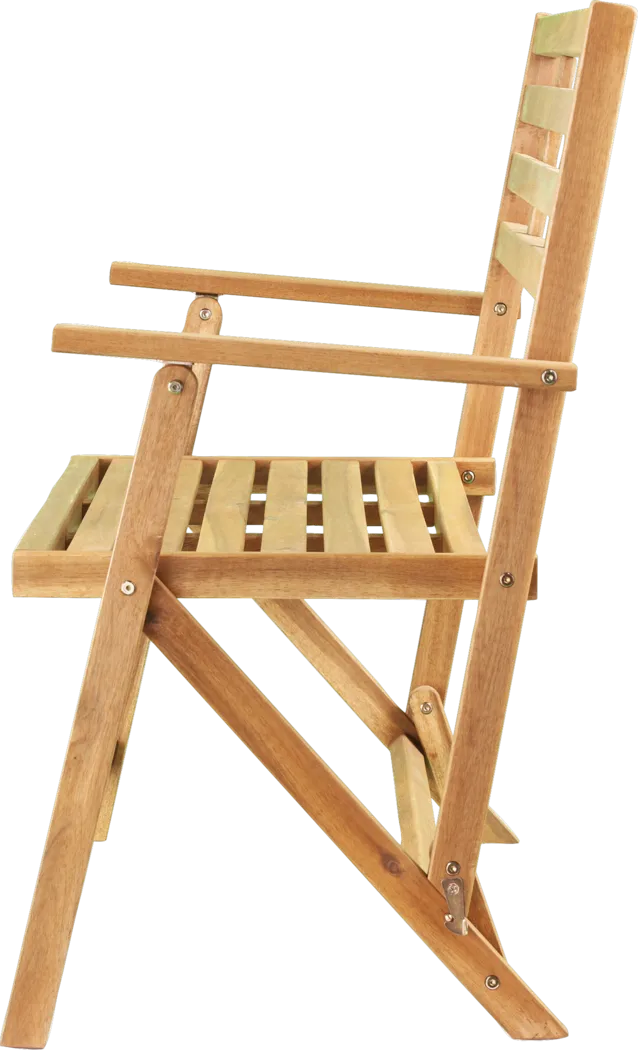 Witeria Natural Outdoor Accent Bench - Thumbnail - Image 6