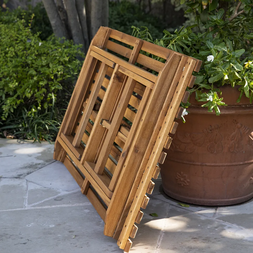 Witeria Natural Outdoor Cocktail Table - Thumbnail - Image 3