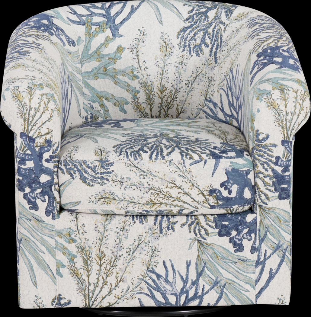 Witgate Blue Accent Chair - Thumbnail - Image 3