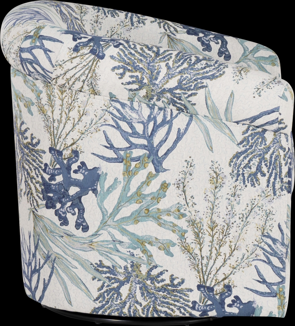 Witgate Blue Accent Chair - Thumbnail - Image 4