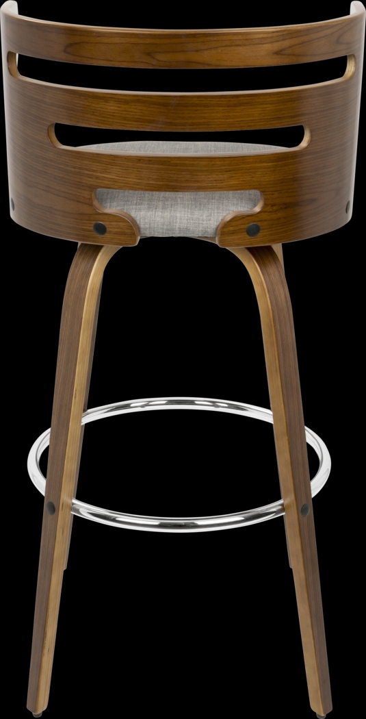Withersfield Gray Barstool, Set of 2 - Thumbnail - Image 3