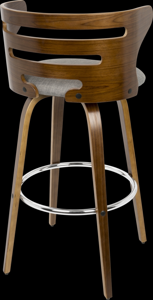 Withersfield Gray Barstool, Set of 2 - Thumbnail - Image 5