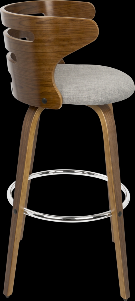 Withersfield Gray Barstool, Set of 2 - Thumbnail - Image 6