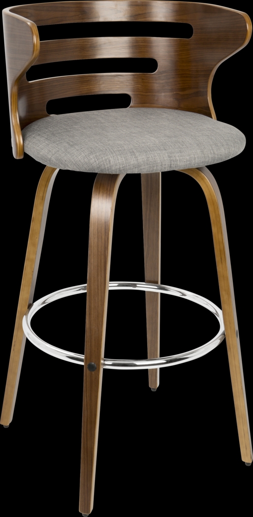 Withersfield Gray Barstool, Set of 2 - Thumbnail - Image 7
