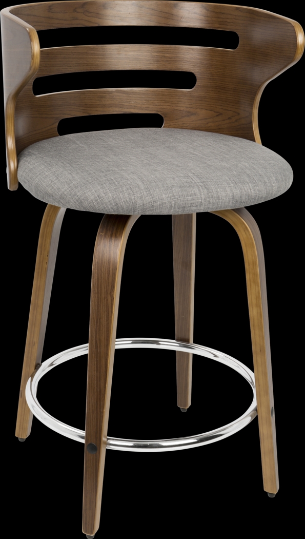 Withersfield Gray Counter Height Stool, Set of 2 - Thumbnail - Image 5