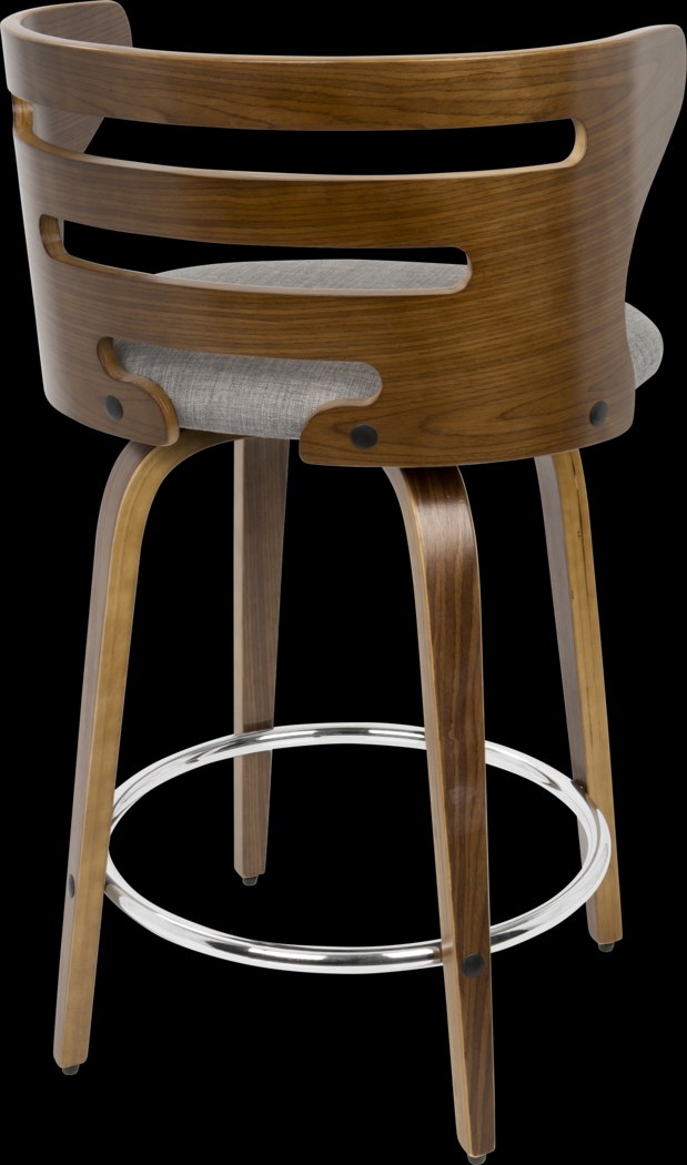 Withersfield Gray Counter Height Stool, Set of 2 - Thumbnail - Image 7