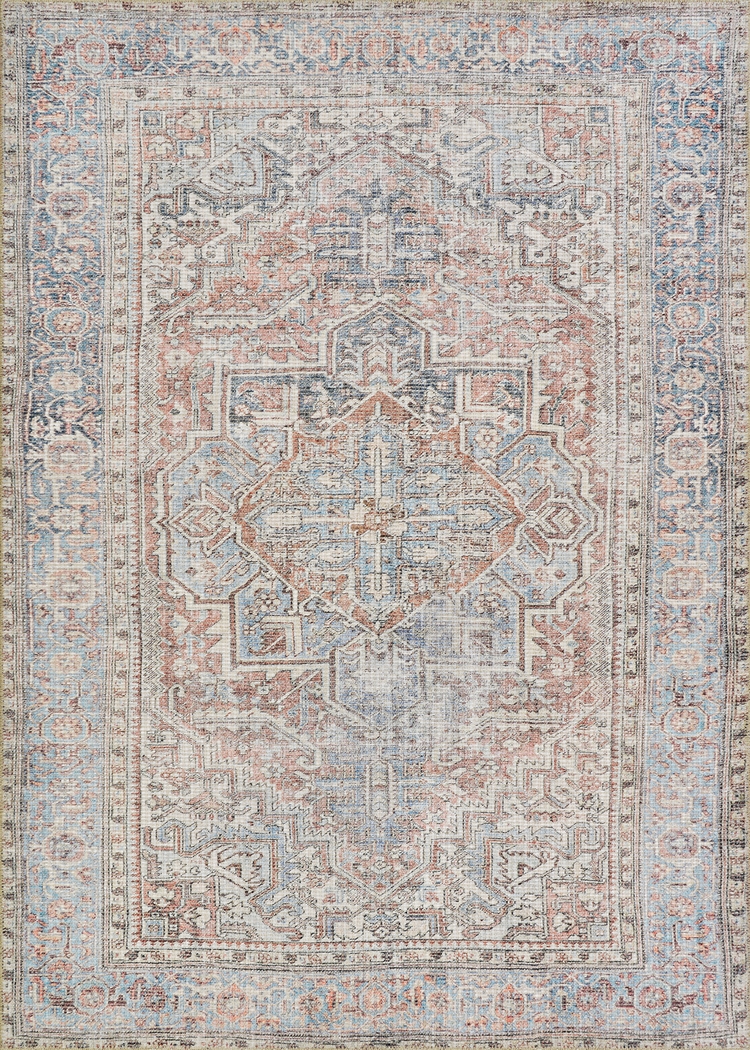 Wittawa Blue 8'3 x 10' Rug - Thumbnail - Image 1