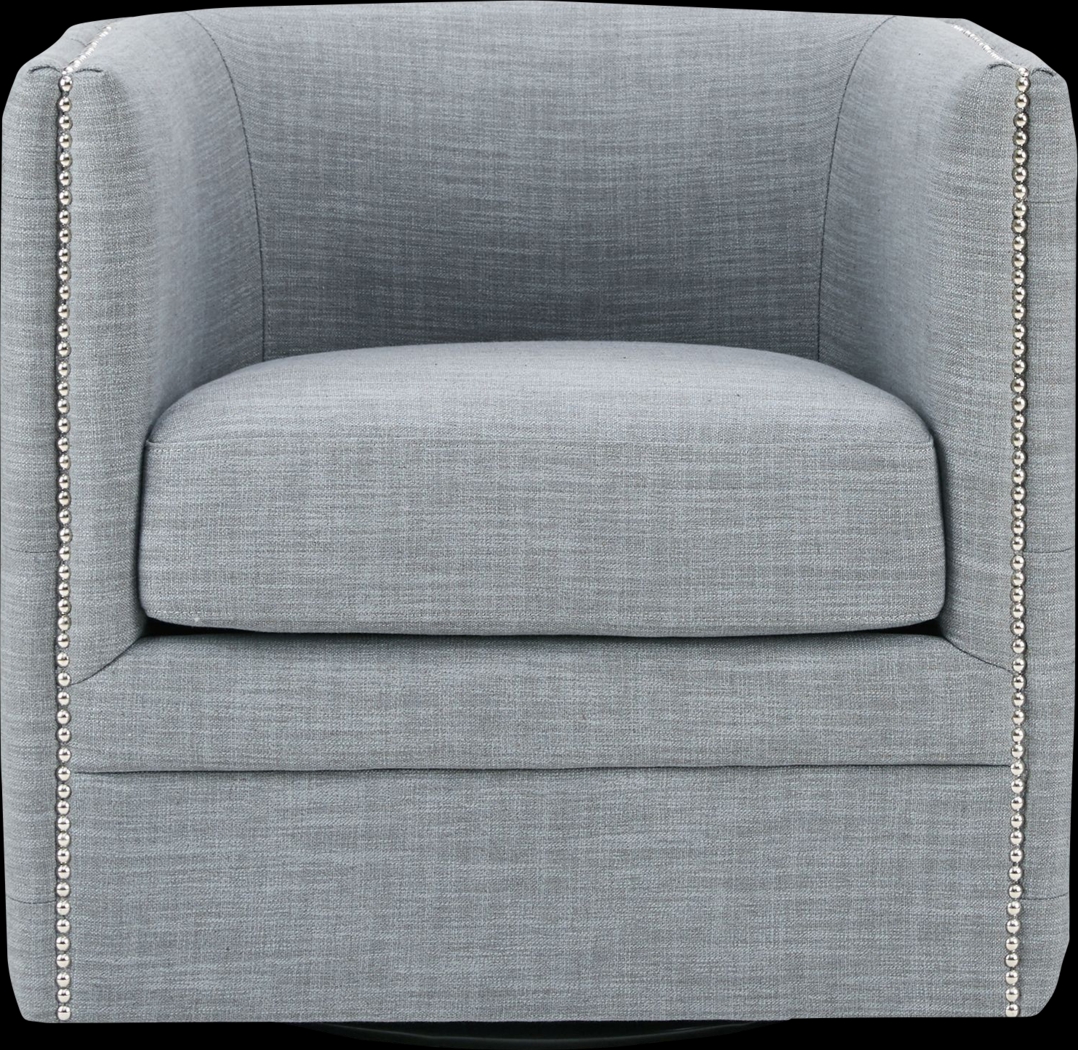 Wittmer Slate Accent Swivel Chair - Thumbnail - Image 2