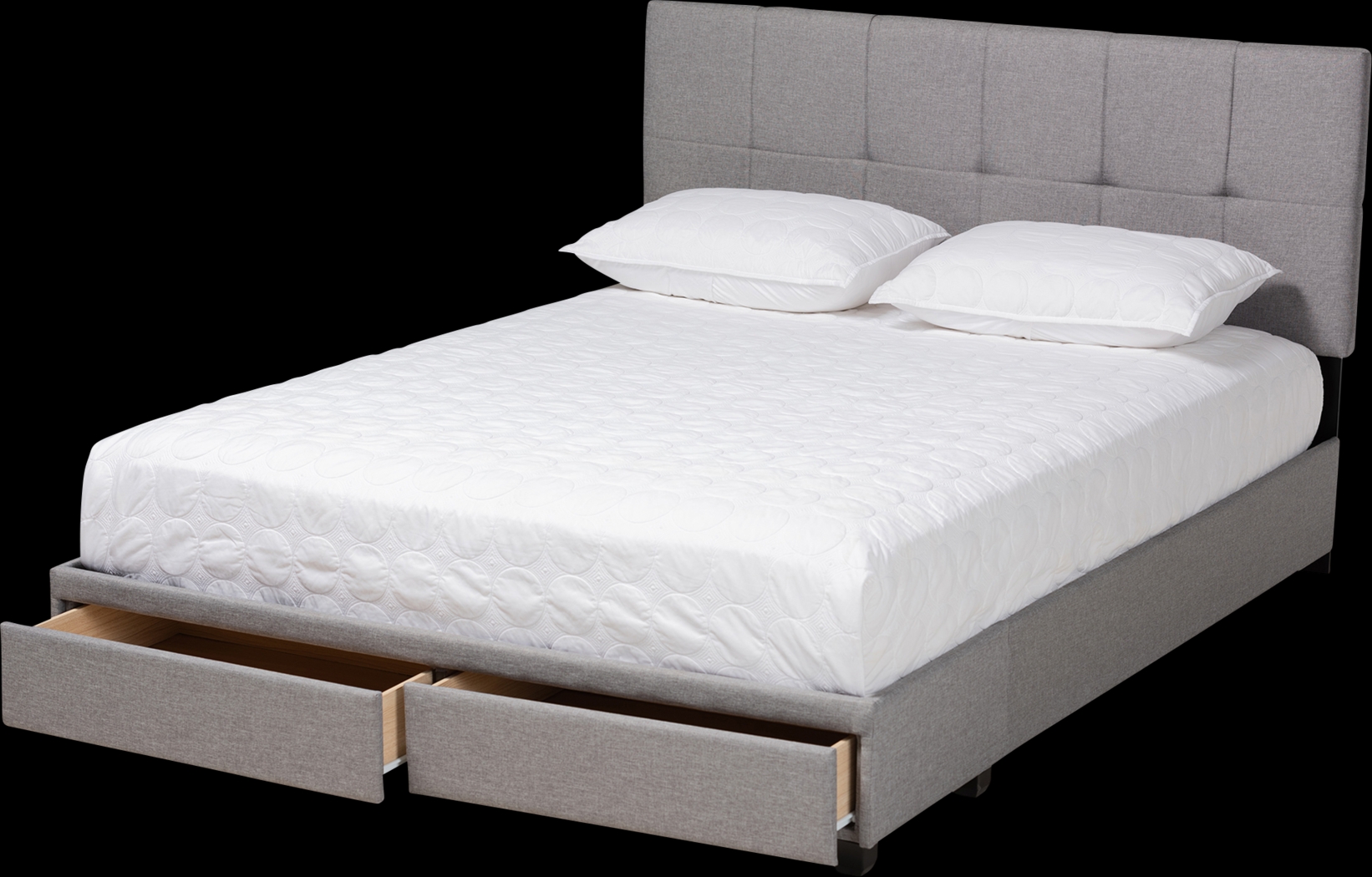 Wizarddale Light Gray Queen Storage Bed - Thumbnail - Image 5