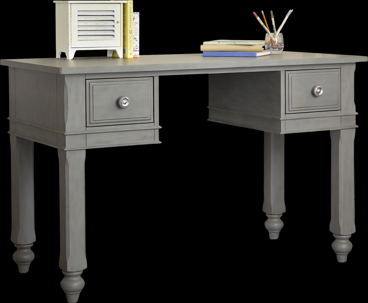 Kids Woburn Gray Desk - Thumbnail - Image 1