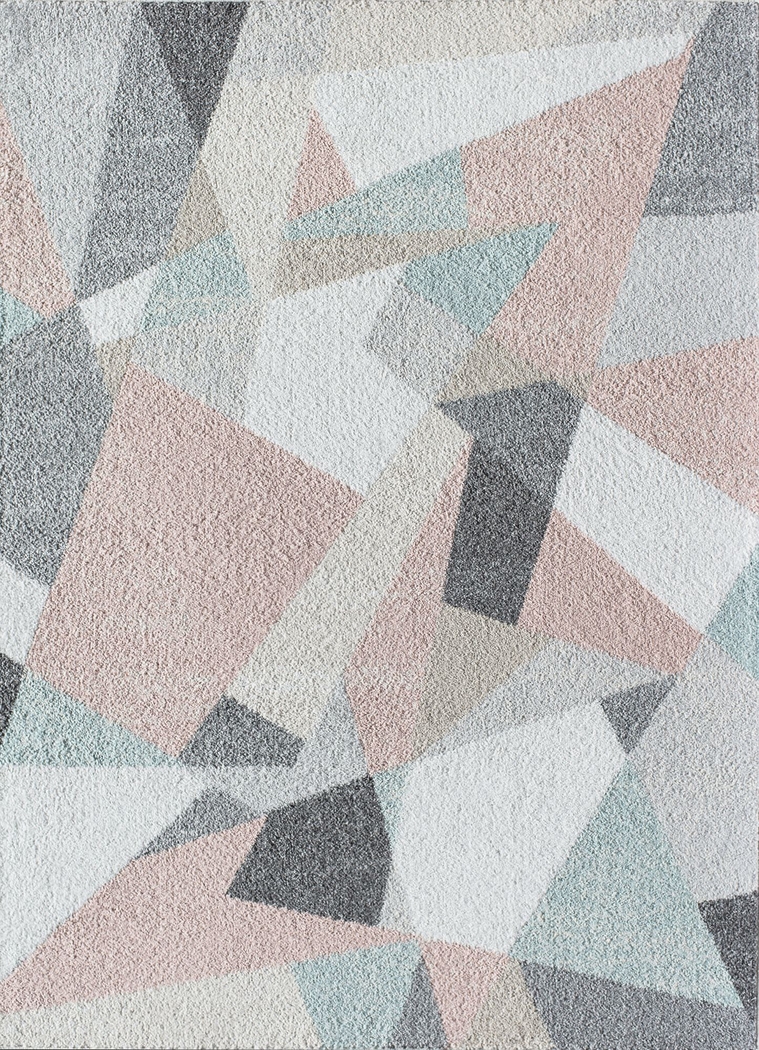 Wohlem Pink/Multi 5' x 7'6 Rug - Thumbnail - Image 1