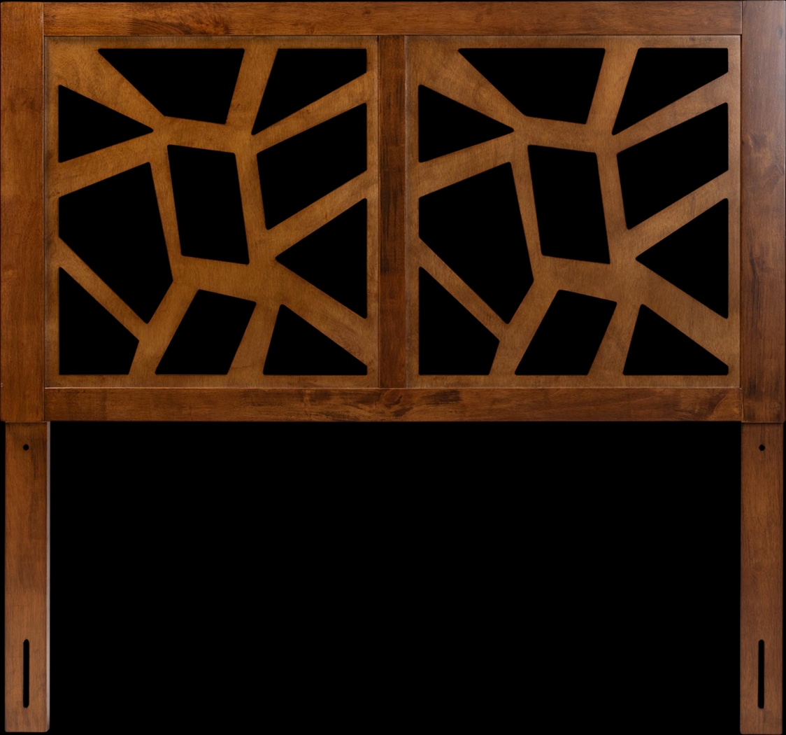 Wohner Walnut Brown Queen Headboard - Thumbnail - Image 3
