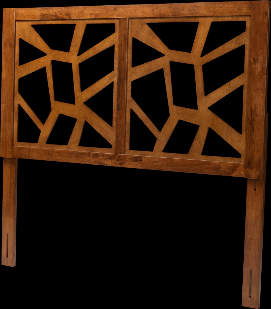 Wohner Walnut Brown Queen Headboard - Thumbnail - Image 1