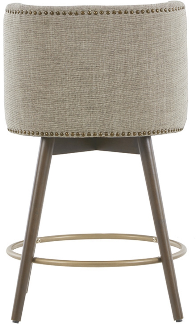 Wolfboro Beige Swivel Counter Height Stool - Thumbnail - Image 5