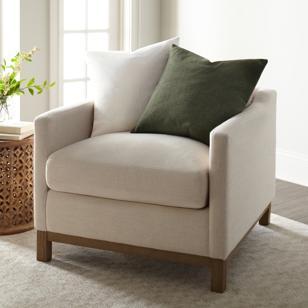 Wolfe Olive/Natural Accent Pillow Set of 2 - Thumbnail - Image 3