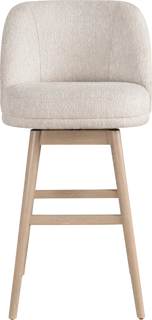 Wolfphone I Light Brown and Cream Barstool - Thumbnail - Image 6