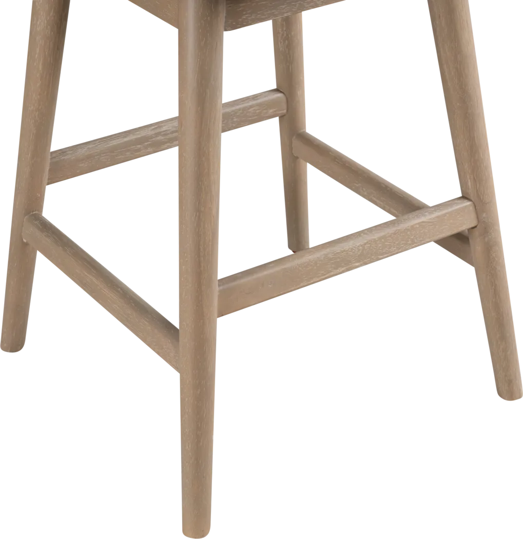Wolfphone I Light Brown and Cream Counter Height Stool - Thumbnail - Image 3