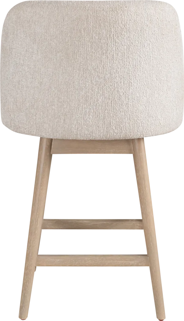 Wolfphone I Light Brown and Cream Counter Height Stool - Thumbnail - Image 6