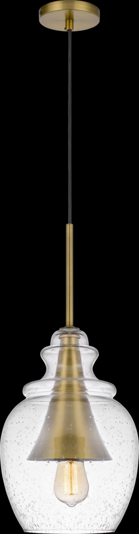 Wolfram Loop Brass Pendant - Thumbnail - Image 2