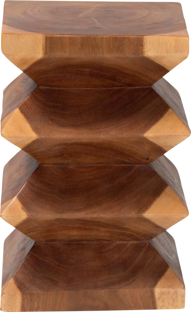 Wolftube Brown End Table - Thumbnail - Image 5